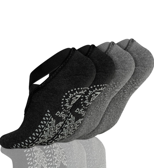 Chaussettes Pilates Antidérapantes FLEXIA™